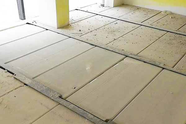 The Installation Diagram of Ecotrend AAC Floor and Roof